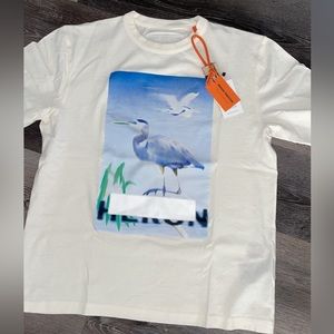 New Season Heron Preston Tee. 100% authentic. Brand new with tags size medium